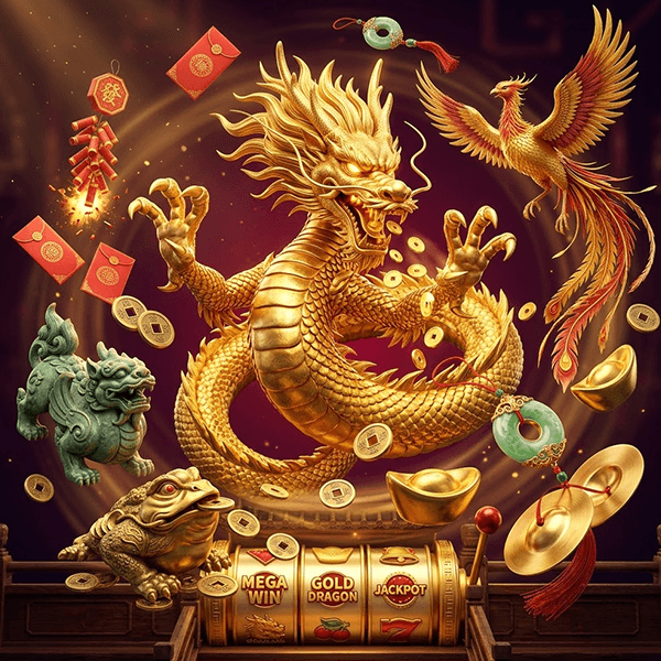 Colorful underwater arcade fishing game scene